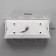 Lamp "BISO" 8XLED 8W 4000K IP66 white 19x4.5x8 cm