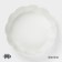 Porcelain dish for baking Magistro "Flora", D = 15 cm, white color