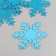 Decor for creativity "Snowflake" Blue, D-10 cm (set 5 pcs)