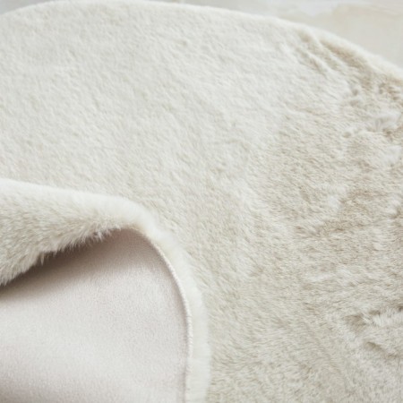 Plush mat Sofi de Marko, size 150x150 cm, cream color-4
