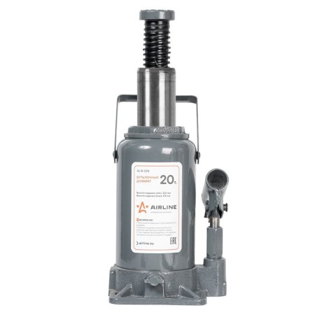 Botten jack 20t lifting height 235-440 mm AJ-B-20S AIRLINE-3