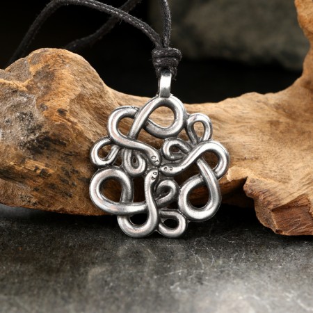 Amulet-cords, Totem "Snake Shield" No. 30, Metal