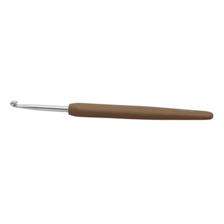Aluminum knitting hook with an ergonomic handle WAVES KNITPRO 3.75 mm 30908