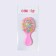 Comb - mini massage, 5.5 × 14 cm, the color is gentle - pink