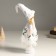 Interior doll "Angel in white with sequins, silver wings" 40 cm