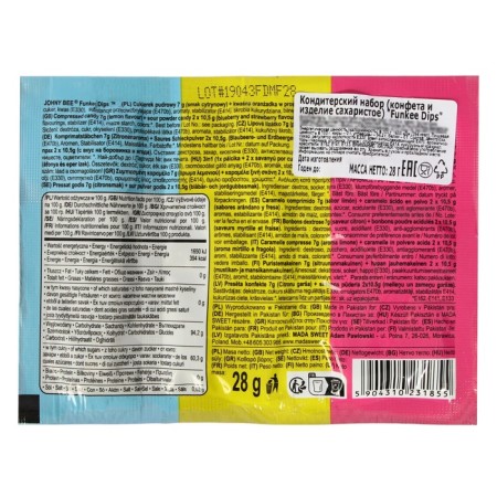 Confectionery set Funkee Dips, 28 g-1