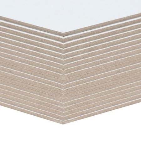 Binding cardboard (shell -shaped) 2.0 mm, 40 x 50 cm, 1250 g/m2, white-3
