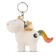 Nici soft toy “Unicorn Rainbow Yang”, 10 cm