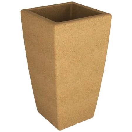Kashpo Flox, 50 × 50 × 90 cm, volume 57 l, color sand granite