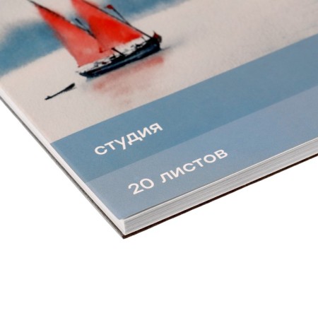 ALLIBLE ALL A5 (148 x 210 mm), 200 g/m2, 20 sheets, Gamma. Studio gluing, middle grain-2