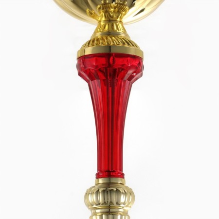 Cup 131b, award figure, gold, a stone stand, 24 × 8 × 7 cm.-5