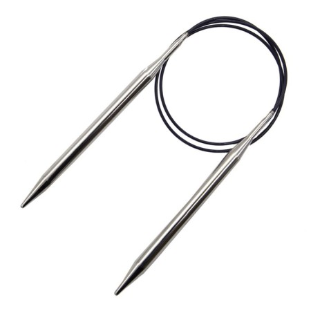 Circular knitting needles, brass 80 cm/ 8.0 mm-2