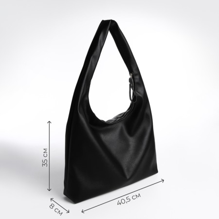 Female bag Textura, bag, large size, black color-1