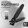 Kusachki - Kniper, 8.7 cm, with a cap, black color
