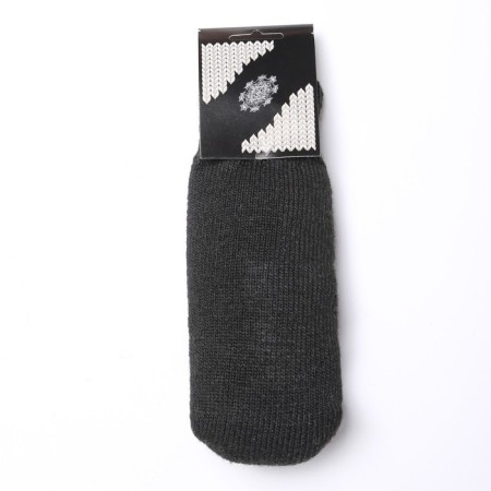 Women's woolen mittens, black color is 20-22-3