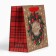 Craft square “New Year's Wreath”, 22 x 22 x 11 cm, New Year