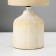 Hand lamp with lampshade Risalux "Sharon", E14, 40 W, coffee with milk, 13 × 13 × 27 cm