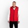 Warm vest of men's, red color, size 48