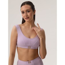 Top female supporting on the wide straps of Mirey, size 44, lilac color