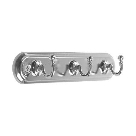 Tundra hanger tund002, metal, three -horned, chromium color-1