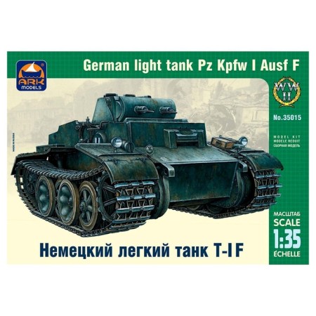 The national model "German light tank T-I F" Ark Models, 1/35, (35015)-2