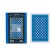 Plastic playing cards "777", 54 pcs, 30 μm, blue with white