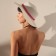 Women's hat minku color white, rr 56-58