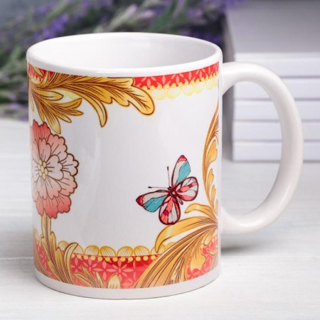 Sublimation mug "best mom" 320 ml, with application-2