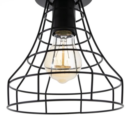 Court "Conti" 1x60W E27 Black 18x18x22 cm.-4