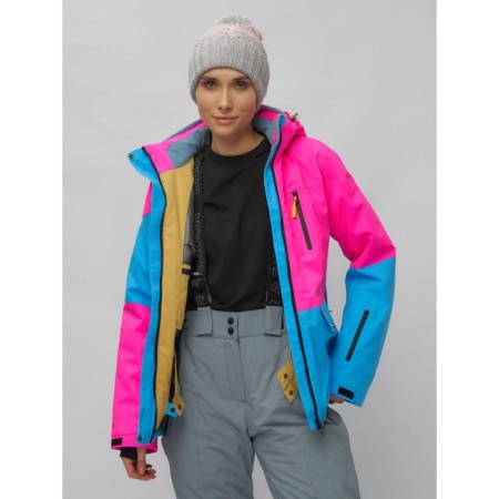 Ski suit, size 44, pink color-1