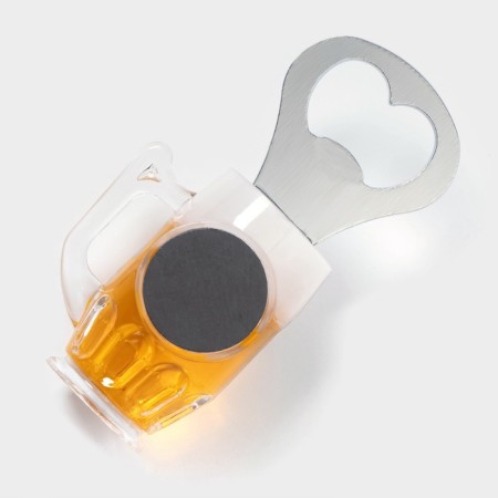 Open of the share "Beer Mug", 10 × 5 cm, silver color-3