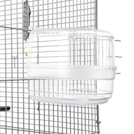 Birds Cage "Piggers" No. 105, collapsible, 3 sections, 58 x 40 x 126cm, gray-9