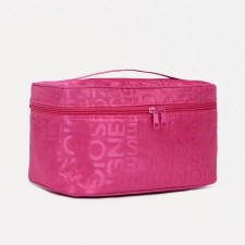 Lightning cosmetic bag, raspberry color