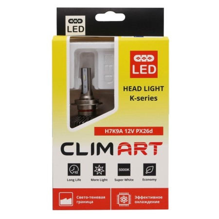 Automobile lamp LED CLIM ART H7K9A, 12V, PX26D (H7), 2 pcs-4