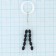 Silicone Salmo Salm Size 003/XL, 10 pcs.