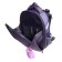 School backpack 38 x 30 x 16 cm, ergonomic back, Stavia "Cat Cosmos", Gray