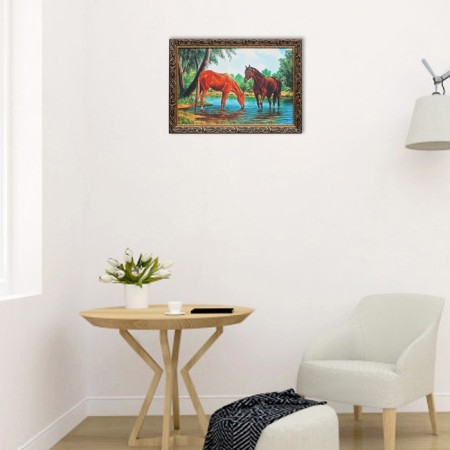 Tapestry "on a watering" 44*64 cm-8