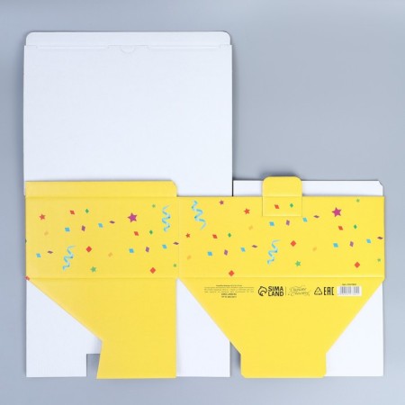 Box Gift team, packaging, "Happy Birthday", 26 x 19 x 10 cm-8