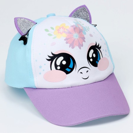 Children's set "Unicorn", backpack 21x25 cm, cap 52-56 cm-4