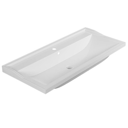 The Uperwood Family shell, half -around, 80 cm, rectangular, white-2