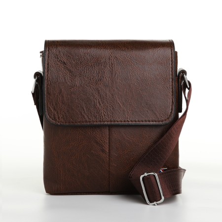 Male bag, brown color-1