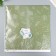 Scrapbooking paper bilateral "leaves" density 180 g 30.5x32 cm