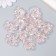 Busina Plastic for creativity "Flower. Stone ice" transparent pink 0.6x2.1x2.5 cm