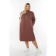 Women's dress, size 68, cappuccino color