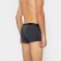 Set of men's panties boxers (2 pcs), graphite/black color, size 52 (xl)