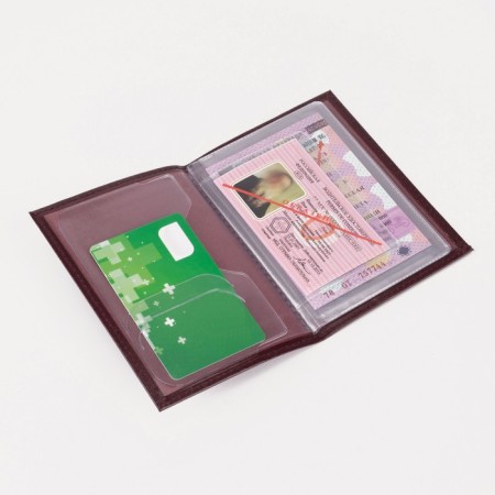 Cover for autocodes, burgundy color-3
