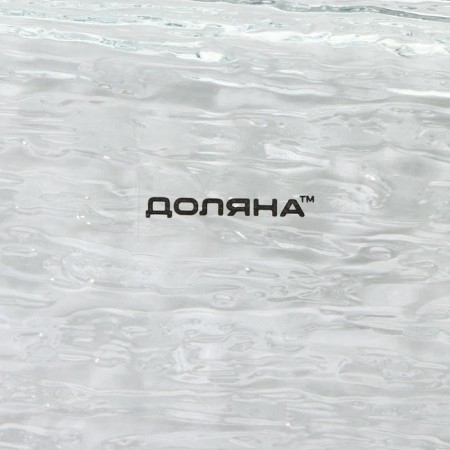 Glass Serving "Texture", 25.5 × 12.5 cm, rectangular-4