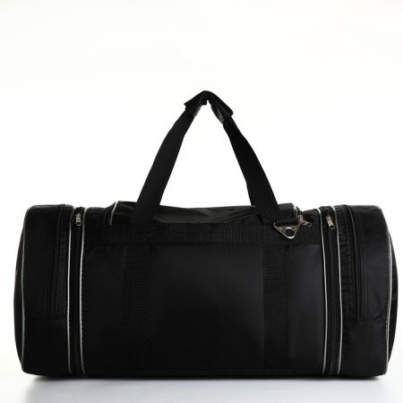 Board Road on a zipper, with an increase, 4 outer pockets, a long belt, black color-1