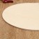 Dressing and serving wooden "Circle with a pen", 37.5 × 37.5 × 0.8 cm