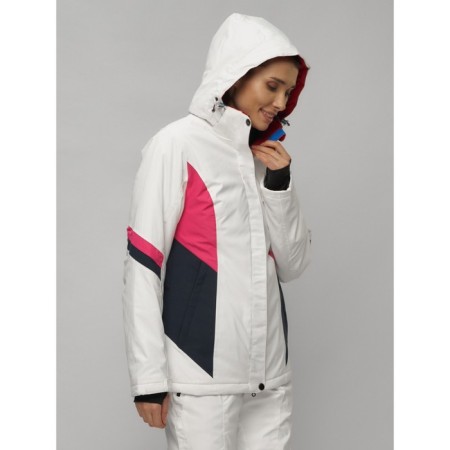Ski suit female, size 44, white color-3
